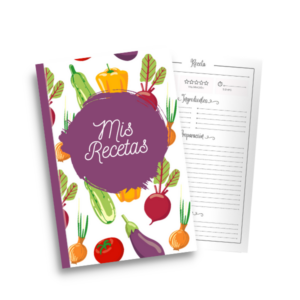 cuaderno de recetas